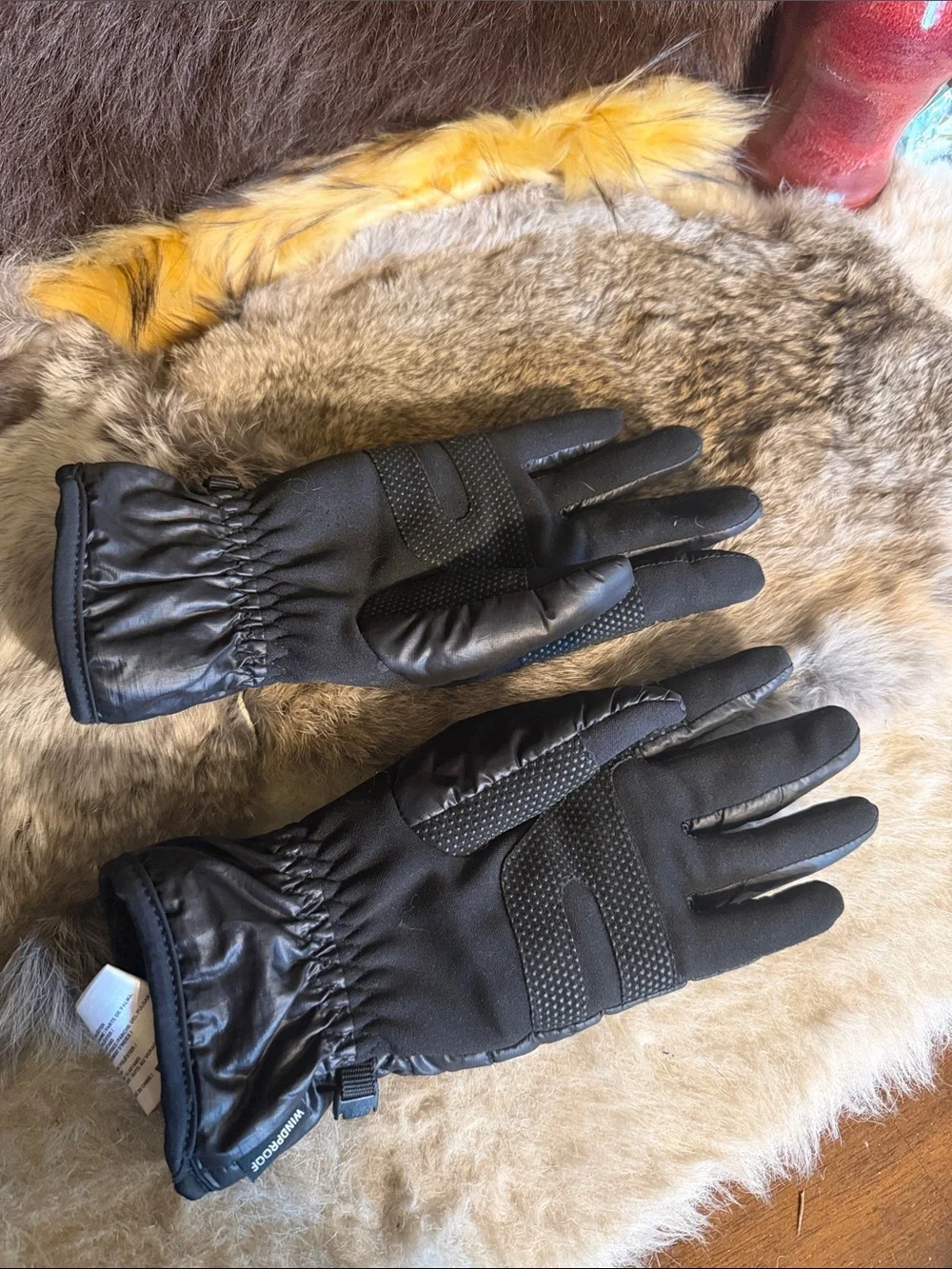 Head Black Quilted Insulated Winter Gloves M (5240)